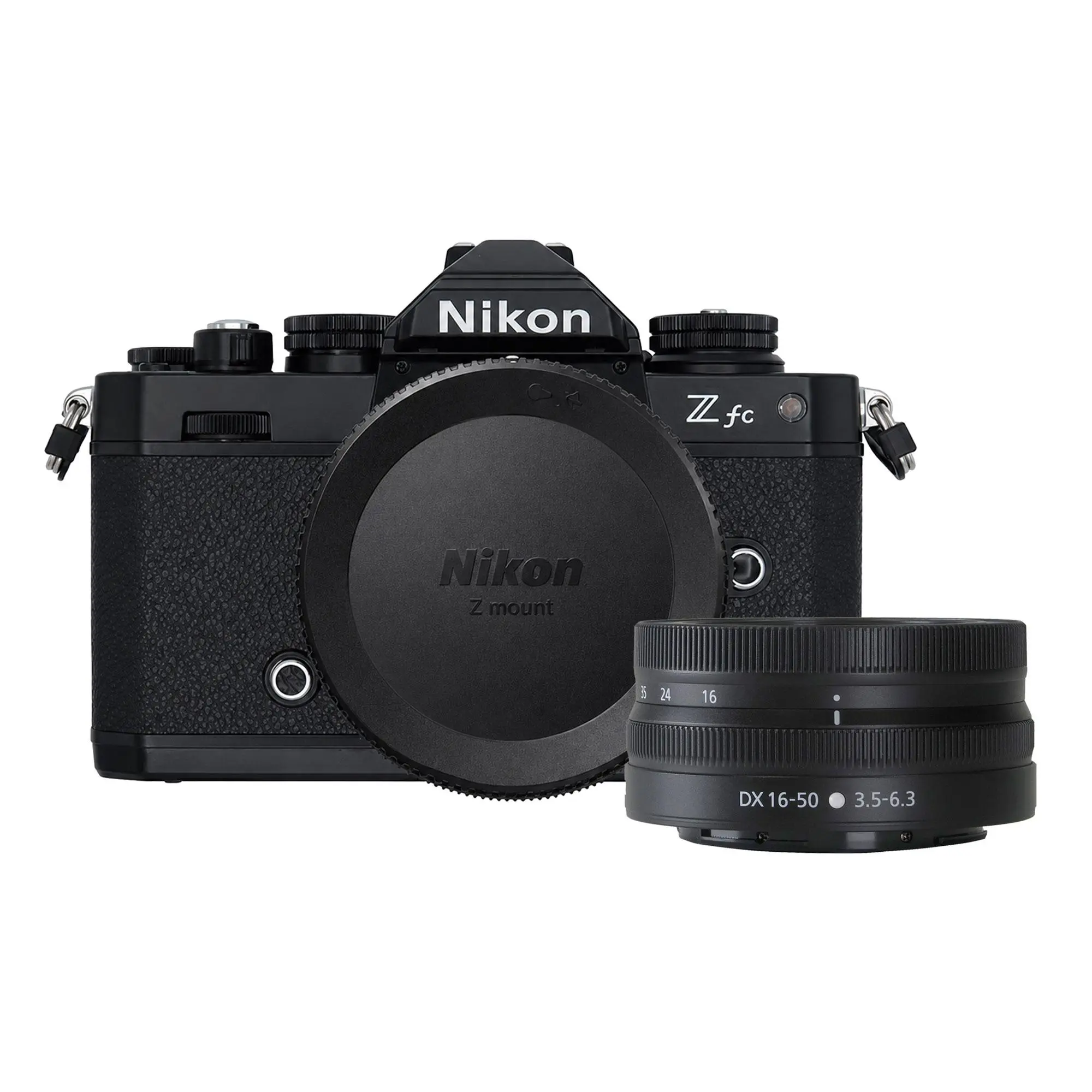 Nikon Z fc Digital Handheld Mirrorless Camera - Black, Nikon NIKKOR Z DX 16-50mm f/3.5-6.3 VR Wide Angle Lens