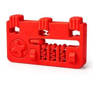 Multi Fidget Clicker Toy Satisfying Stress Relief Toy with Click Buttons Slider and Spinner Anxiety Relief Focus Aid Pocket Size EDC Sensory Toy