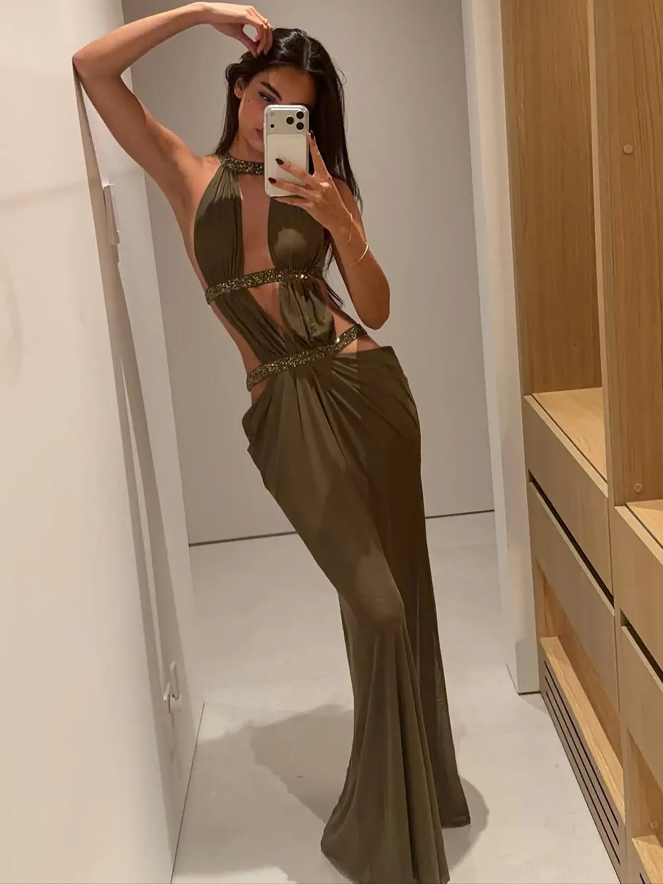 Jaded london lace green dress - TikTok Shop