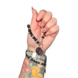 Custom Photo Rosary Bracelets - Assorted Beads, Adjustable Fit, Elegant Design for Personal Use