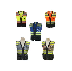 Tricolor Safety Vest Polyester