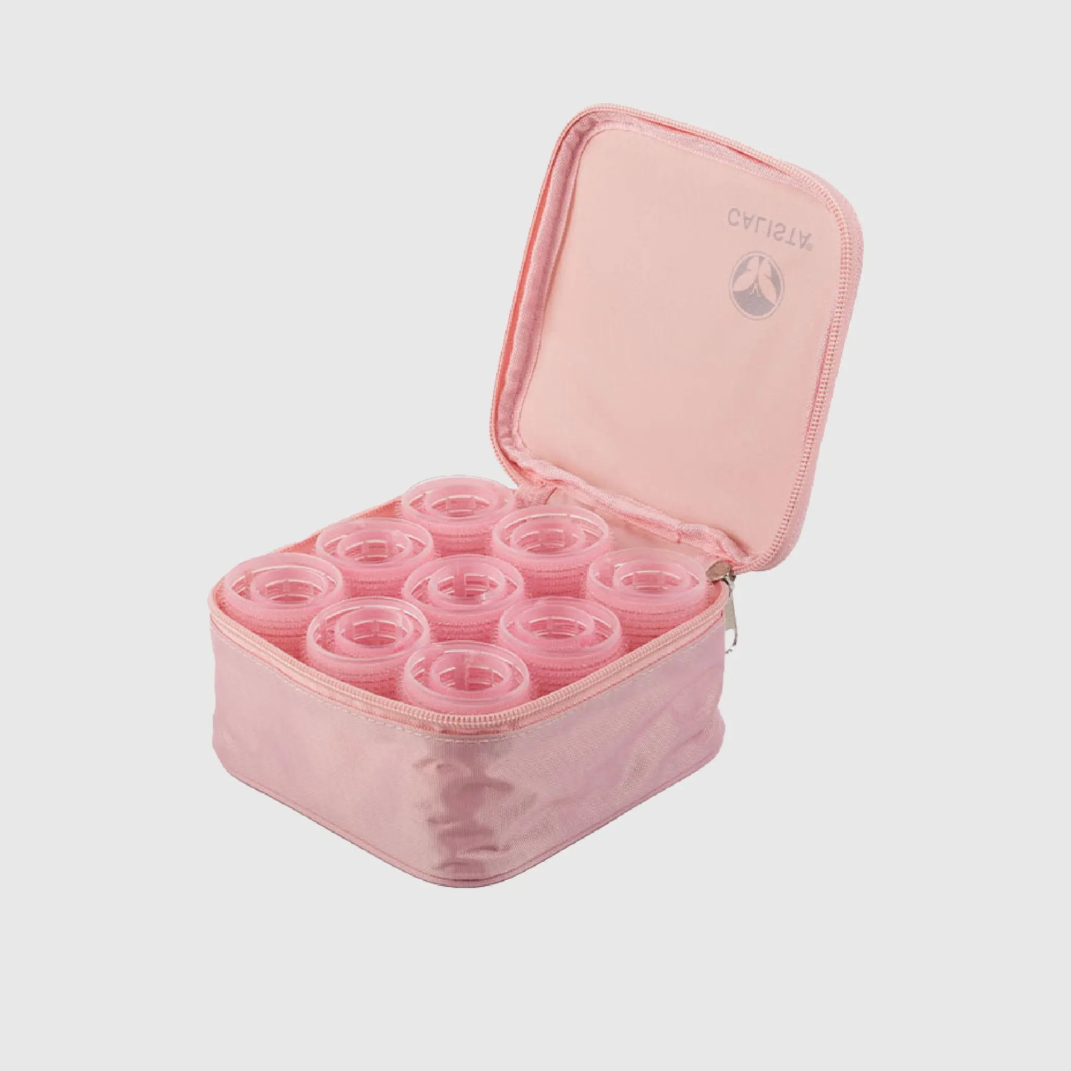 Volumizing Soft-Grip Rollers - Short Set - 18 Heatless Rollers with Clips - For Soft Curls, Easy Waves and Volume