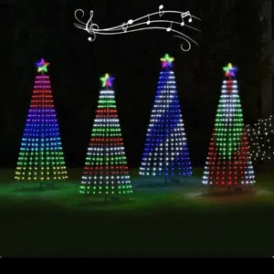 LED Animated Christmas Tree Lights - Multi Color - Outdoor Garden Decorations