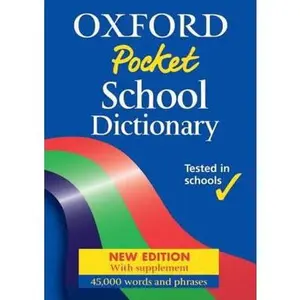USED-Oxford Pocket School Dictionary by Andrew & Fred McDonald (edits). Delahunty (Paperback)