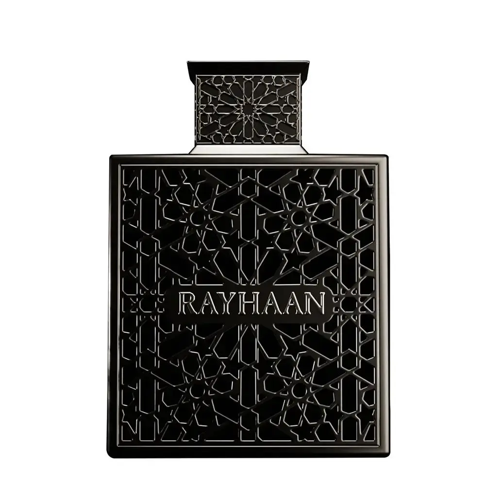 Rayhaan Obsidian for Men Eau de Parfum Spray, 3.4 Ounce