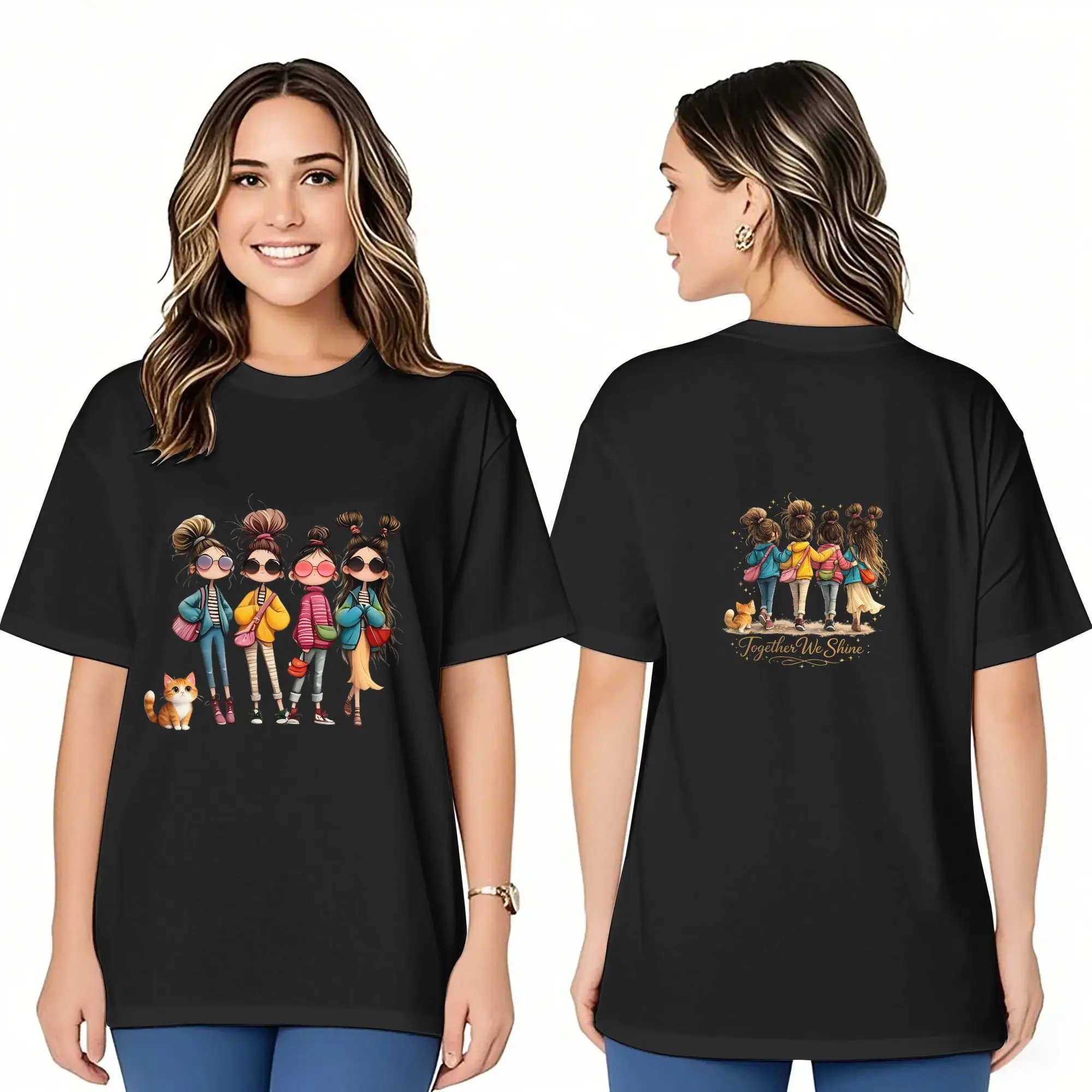 InkNest Women's Graphic T-Shirt Design 09