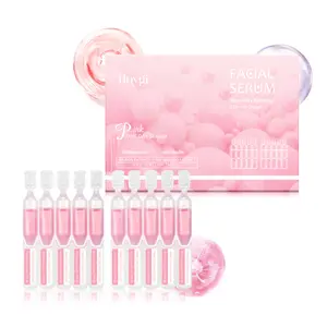 Pink One Day Serum，Firming Hydrating Single-Use Serum Hydrates and balances oil and moisture levels Refines pores for soft, supple, and firm skin