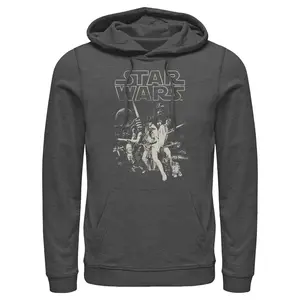 Men's Star Wars: A New Hope Classic Poster Pull Over Hoodie
