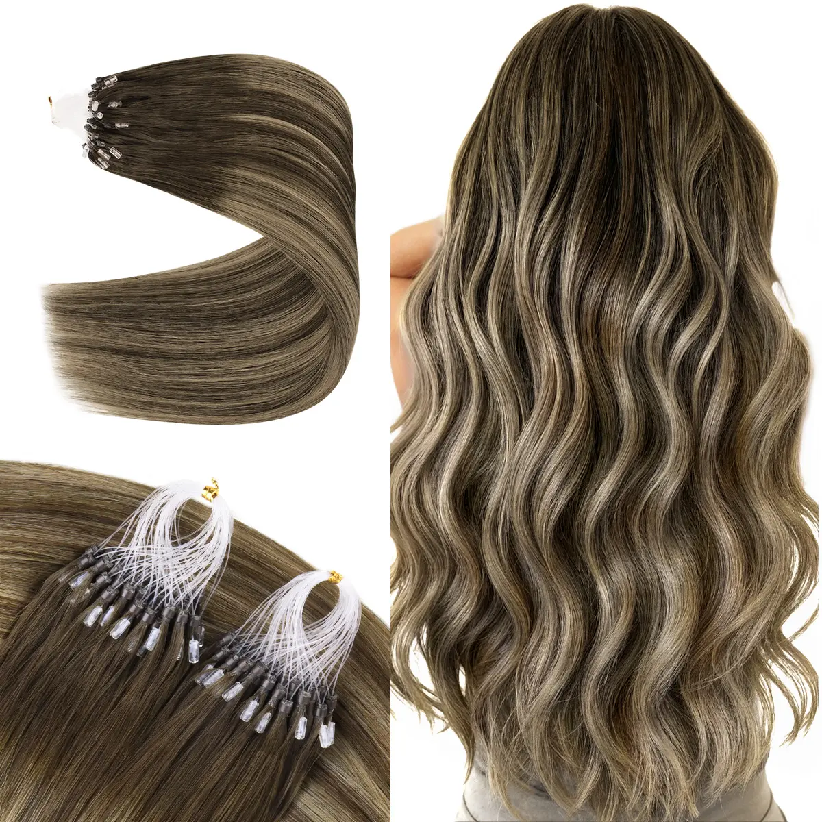 4/27/4-Balayage Chocolate Brown to Caramel Blonde