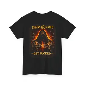 Do What You Want Chains of the Sold Tee | Hooded Figure Graphic