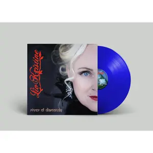 Liv Kristine - River of Diamonds - Blue  [VINYL RECORD - LP] Explicit, Blue, Colored Vinyl, Ltd Ed