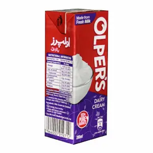 Olper's Dairy Cream 200ml (6.76Oz) | Rich & Luxurious | Whipping Cream For Desserts | Suitable For Baking, Coffee & Tea | Made with Fresh Milk