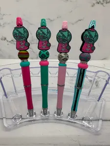 Bubble Gum Machine Ballpoint Beaded Pen