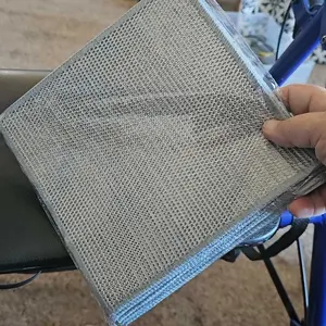 Non-Scratch Metal Scrubbers – Heavy Duty Wire Dishcloth Rags for Kitchen Cleaning, Rustproof Powerful Wet & Dry Scour Pads for Cookware, Pots, Pans, Sinks, Stove Tops, Grills & Household Use Sponges