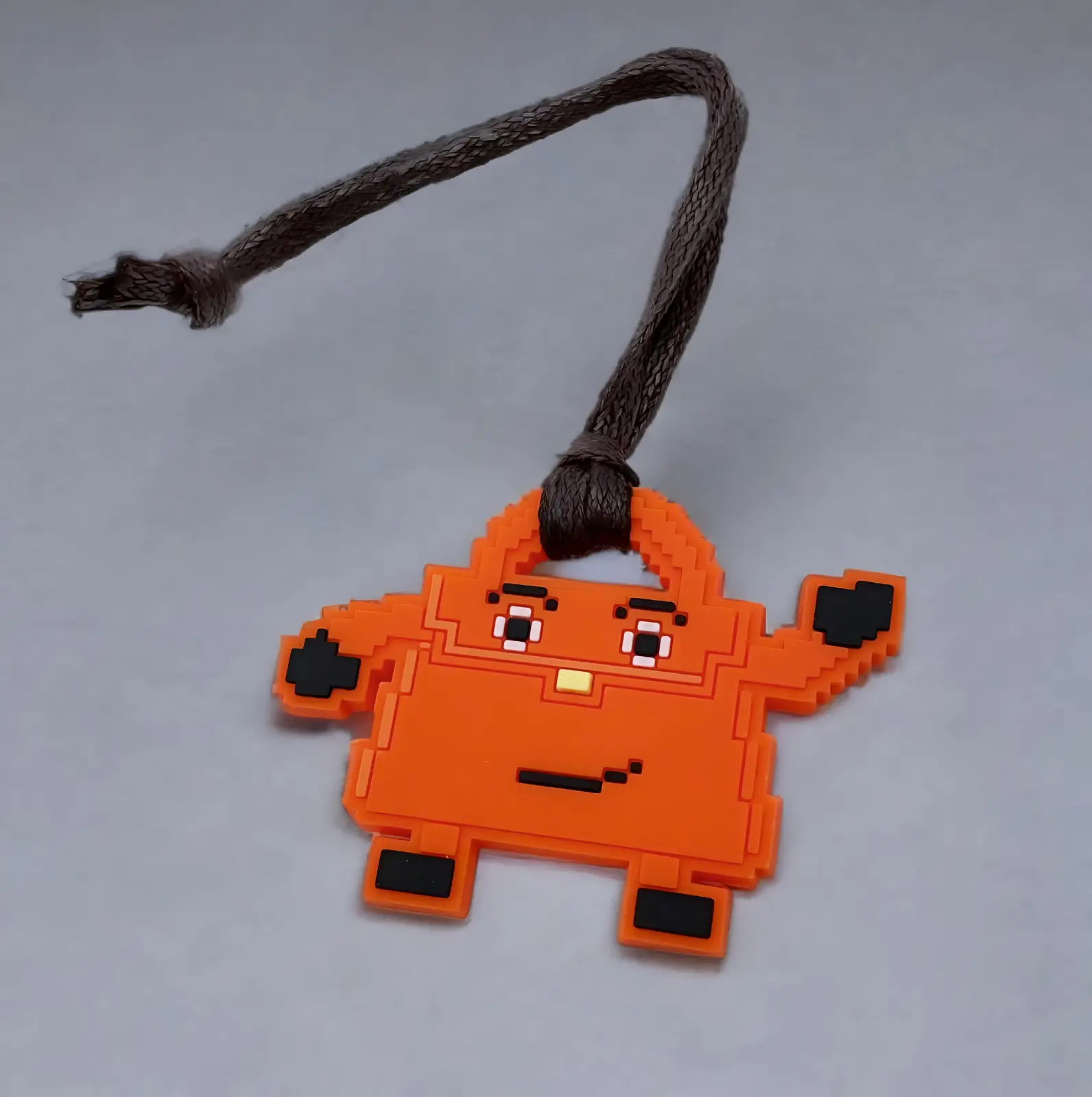 Pre-owned HERMÈS As Seen On Screen As Seen On Screen M292 HERMES Kelly Charm Orange Keychain Bag Charm $899