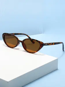 Cat Eye Tortoise Shell Frame Glasses, Retro Fashion High Quality Sunglasses, Summer Style Accessory for Men & Women, Trendy Eyewear