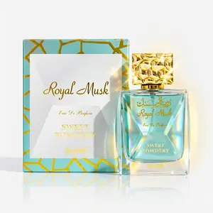 Royal Musk Perfume for Women 100ML, Sweet Powdery Soft Scent Eau De Parfum, Long Lasting Everyday Fragrance, Best Valentine Gift for Her