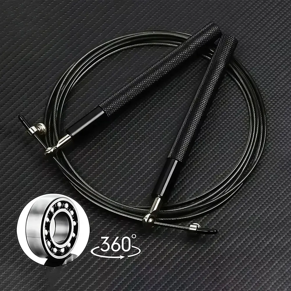 Professional Boxing Skipping Rope, Fitness Skipping Rope Training, Speed Skipping Rope, Skipping Rope for Home Gym Workout, Exercise Equipment, Adjustable Jump Rope