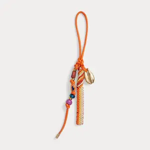 Polo Ralph Lauren - Beaded Leather Bag Charm