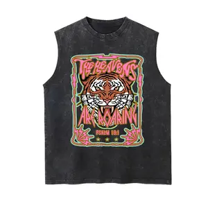 [Viral] Vintage Tank 90s Graphic Sleeveless Tank Tops Men Vest Streetwear Outfits Men Vacation Outfits Sleeveless Shirt