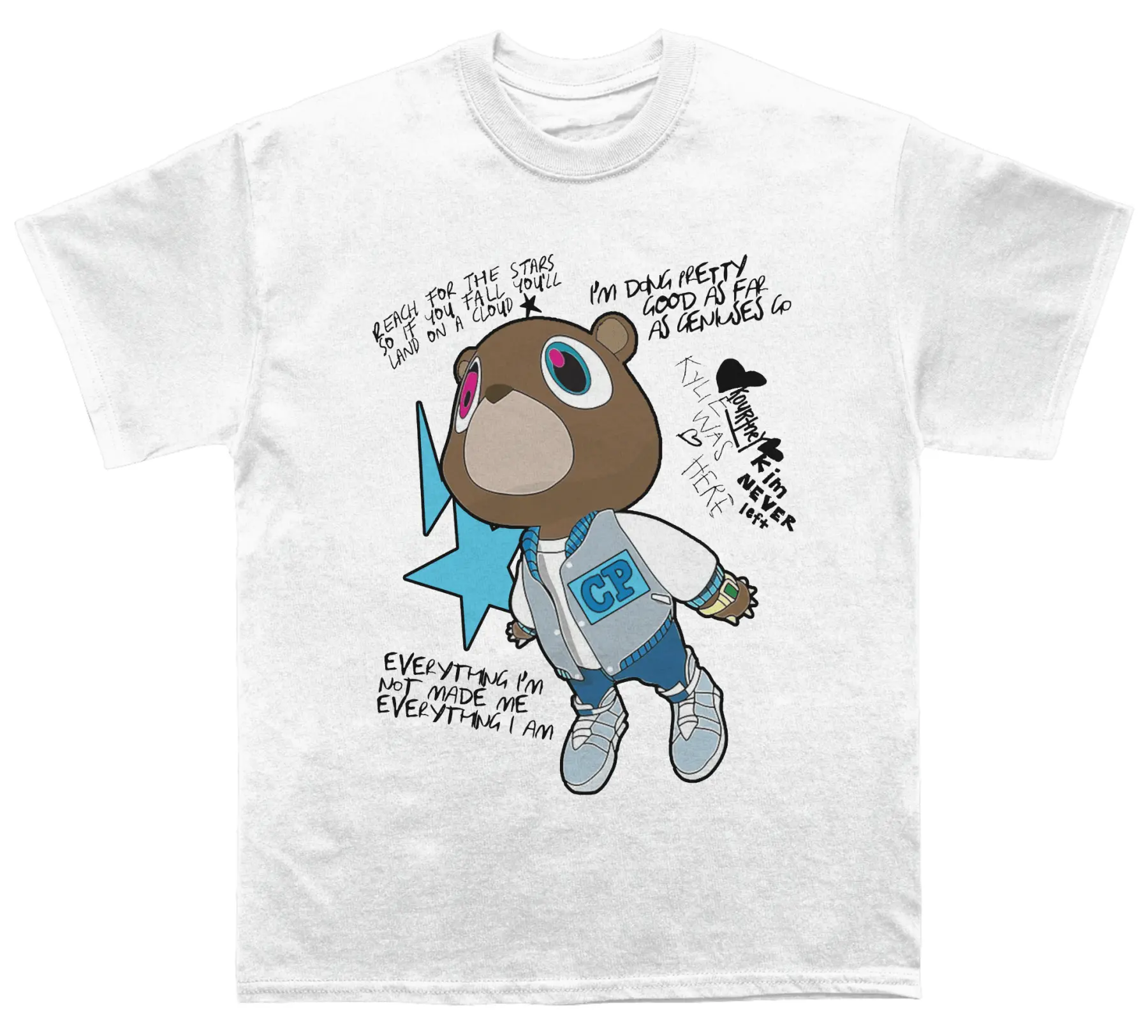 Ye Graduation Bear Graphic Tee , Unisex T-Shirt For Men Women, Fans	