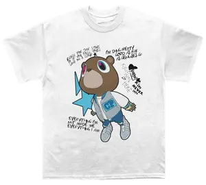 Ye Graduation Bear Graphic Tee , Unisex T-Shirt For Men Women, Fans	