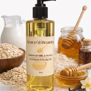 Grace'd Beauty - Oatmeal Milk n Honey Body Oil