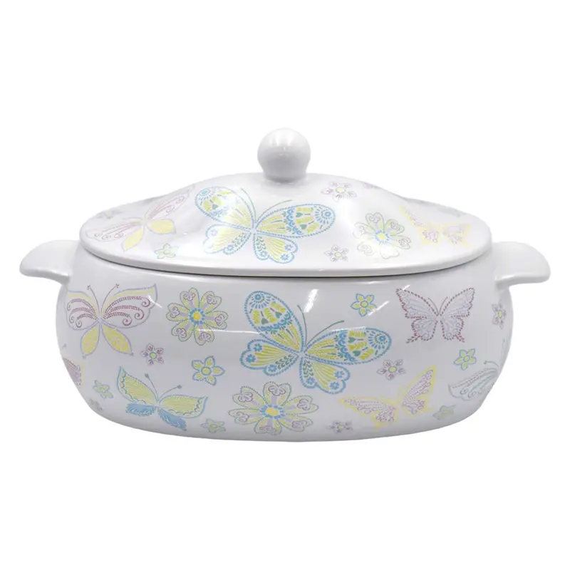 Temp-tations Seasonal 3-qt Covered Casserole