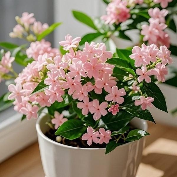 Pink Jasmine Flower Seeds (100 Count) – Rare Variety, Sweet Scent, Easy to Grow, High Germination