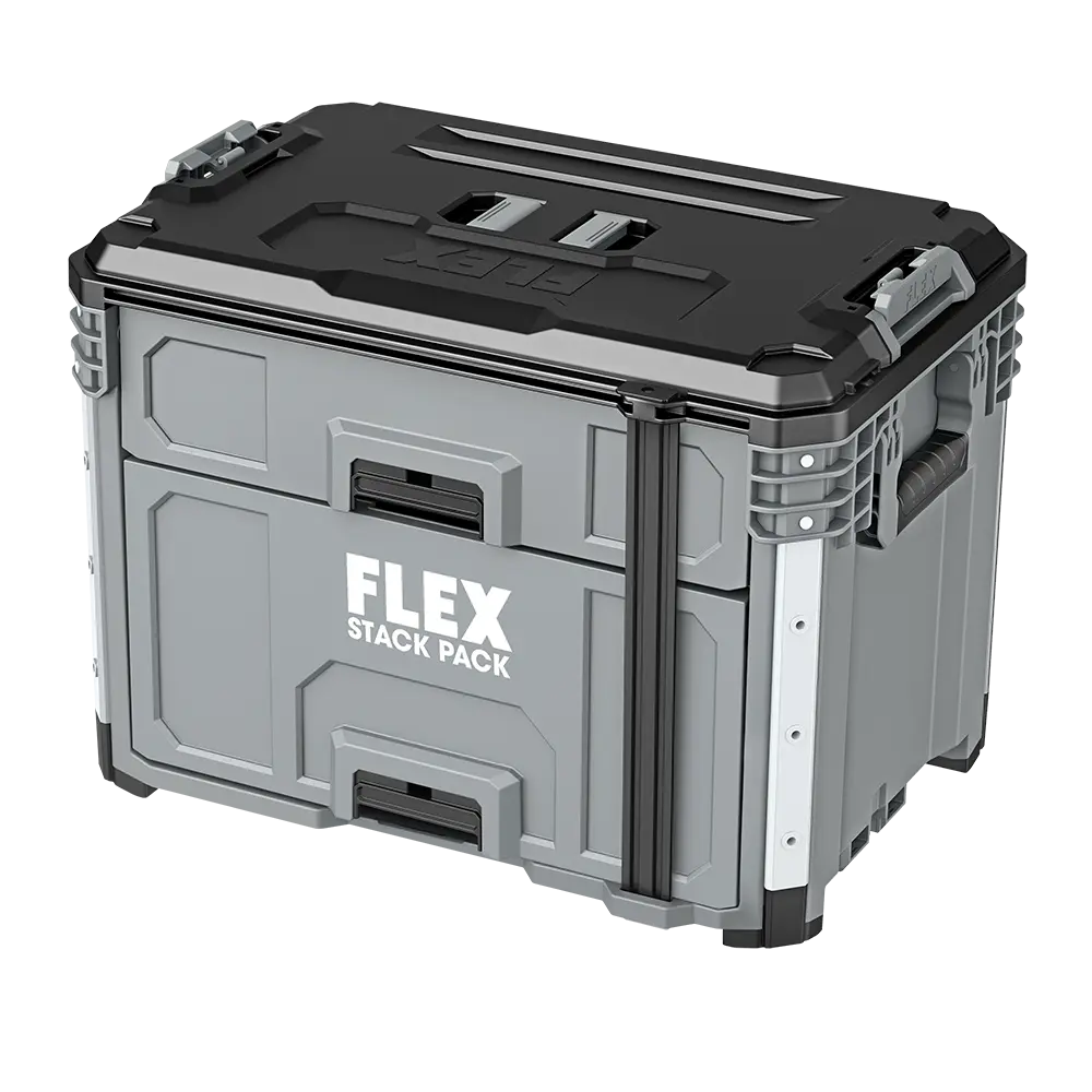 Flex Tools STACK PACK 2-Drawer Tool Box FS1106