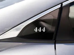Angel Numbers 2' Inch Tall Vinyl Decal window sticker