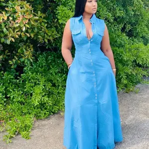 Pretty Blue Women Dress