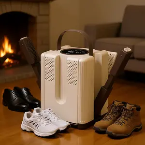 Compact Shoe Dryer for Efficient Drying Best Blow Dryer for Shoes & Gloves Easy to Use Versatile for Home & Travel Prevents Odor and Mold