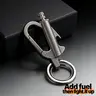 3-in-1 Durable Windproof Metal Lighter Keychain - Gorpcore Multitool Accessory, Waterproof Compact Refillable Tool with Hook, Bottle Opener, Fire Starter, Tool Upgrade, Ideal Mini Gift for Hiking (Fuel Not Included), 3-In-1 Lighter