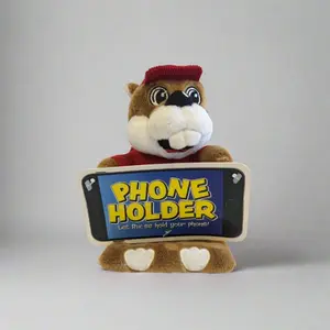 Buc-ee's Stylish Weighted Phone Holder - Compact Travel Center Accessory for Easy Viewing & Quick Access - Iconic Mascot Design for Everyday Use - Cellphone