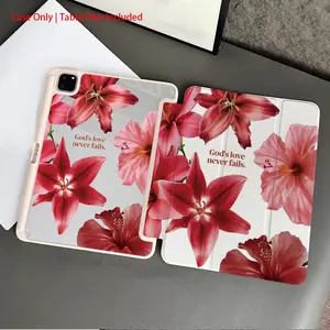 Protective Folio Tablet Case, Tablet casing, Tablet Protective Cover, with Pen Holder compatible with iPad 10.9/Pro11/10th/iPad7/8/iPad Air 4/5/iPad Pro, Auto Sleep/Wake Function, Tablet Accessories