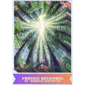 "Phoenix Redwoods" by ©Dakota Daetwiler Decorative Diamond Painting Release Papers