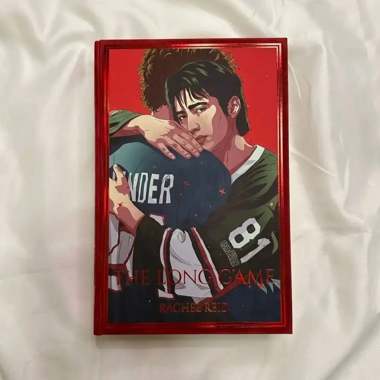 The Long Game Rachel Reid Special Edition Hardcover | MM Hockey Romance, Heated Rivalry Sequel