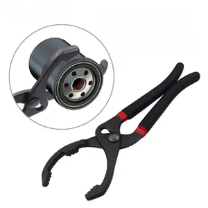 12" Adjustable Oil Filter Pliers, Wrench Adjustable Oil Filter Removal Tool, Ideal For Engine Filters, Conduit, & Fittings,with Comfort Grip Handle, Vehicle Maintenance & Repair Hand Equipment