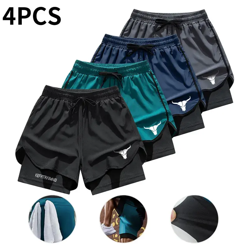 Black + Peacock Green + Dark Blue + Dark Gray