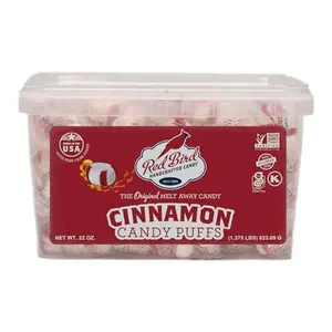 Red Bird Cinnamon Candy, Individually Wrapped, Gluten Free Breath Mints, 22 oz