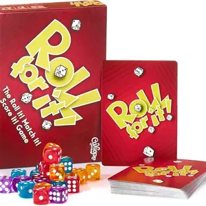 Calliope Roll for It! Fast Dice Rolling Game of Luck & Strategy for 2-4 Players, Quick Family Board Game Night Fun, Engaging Gameplay