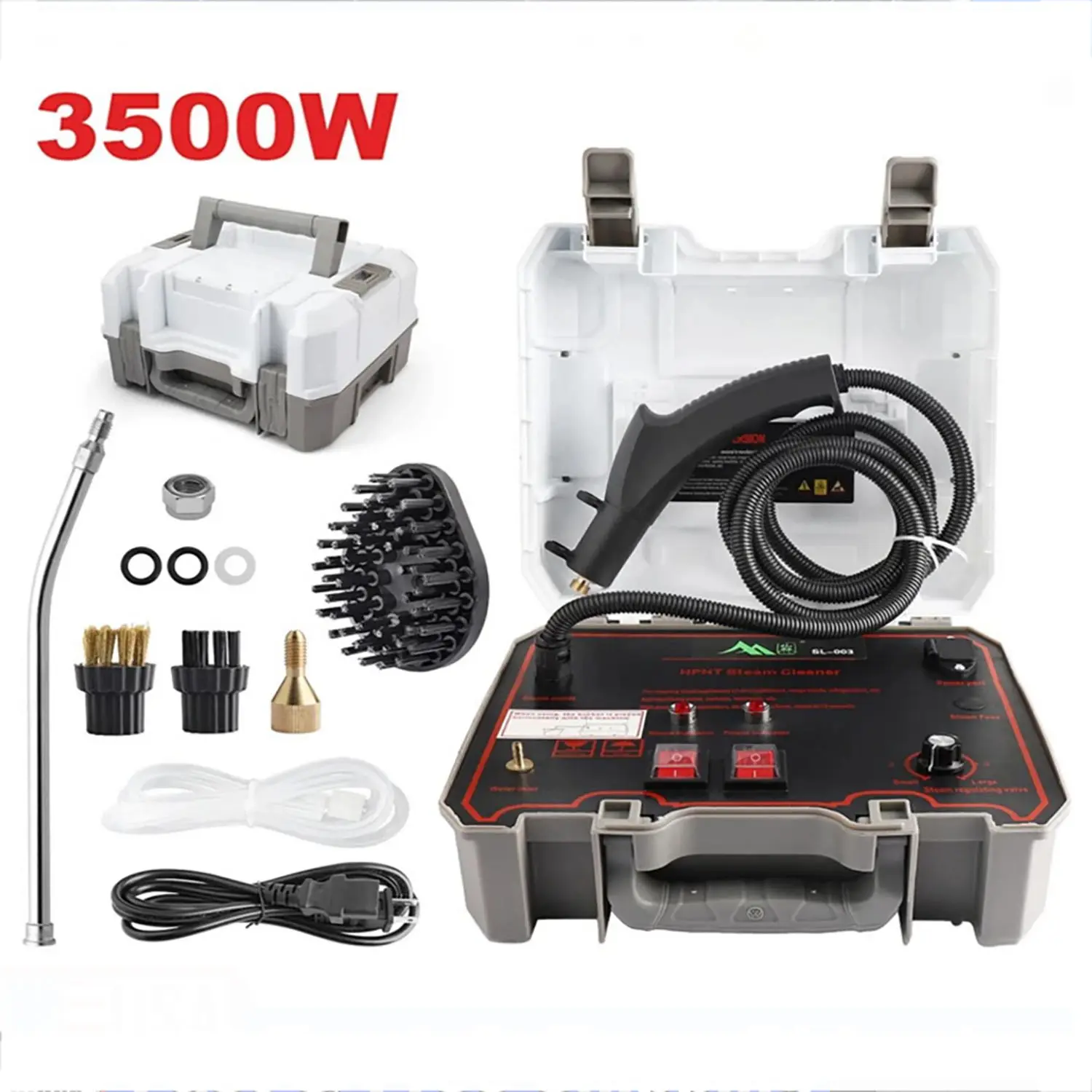 3500W Handheld Detailing Cleaning Machine High Temp Steam Cleaner Household