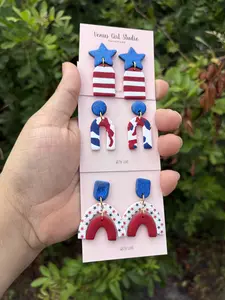 4th of July Earrings