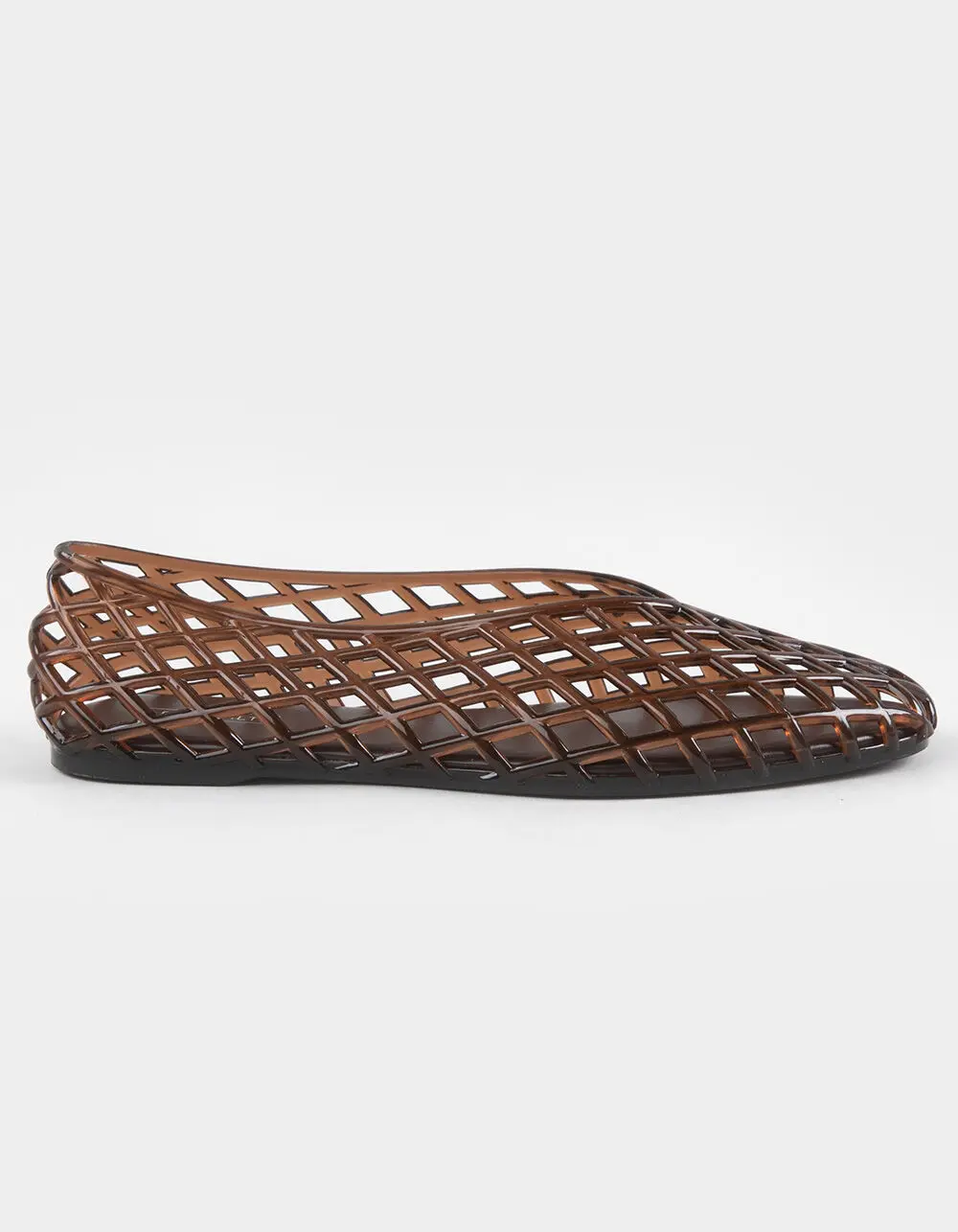 FULL TILT Ashley Womens Jelly Ballet Flats