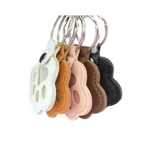 5pcs Cute Pets Fur Memory Charm Paw-Shaped for Collecting Pet Fur Memorial Gift for Cat or Dog Lovers Keychain or Necklace Decoration