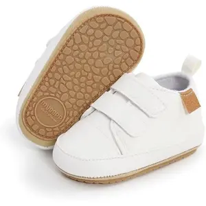 Baby First Walking Shoes Soft Sole Anti Slip Toddler Sneakers for Boys Girls 0-12 Months Infant Unisex Crib Shoes Non Slip Sole for Newborn Baby Walker