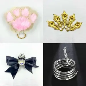 1.0-DIY Bead Accessory – Extra Connector & Charm Parts for Beaded Crafts | Add-On Piece for Bracelets & Car Hangers