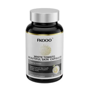 FKOOO White Tomato Brightening Capsules White Tomato Extract Supplement with Astaxanthin & Grape Seed | Antioxidant Support Capsules