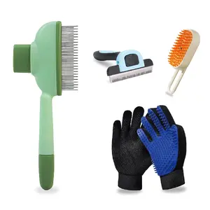 Pet Hair Remover (4 Pack) - Reusable Lint Removal Tool for Couch, Carpets, Cat Trees, Car Mats, Furniture, Clothes, Pet Houses, Dog & Cat Hair Scraper Tool